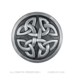 BC0028 BOBIJOO Jewelry Belt buckle Round Knots Celtic