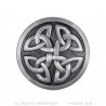 Round Belt Buckle Celtic Knots bobijoo