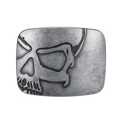 BC0030 BOBIJOO Gioielli Fibbia della Cintura Cranio Testa di Morte