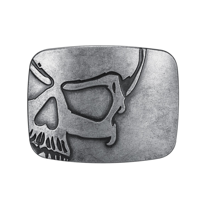BOBIJOO Jewelry - Cinturón de hebilla de Calavera de la Muerte de la Cabeza la - 17,90 €