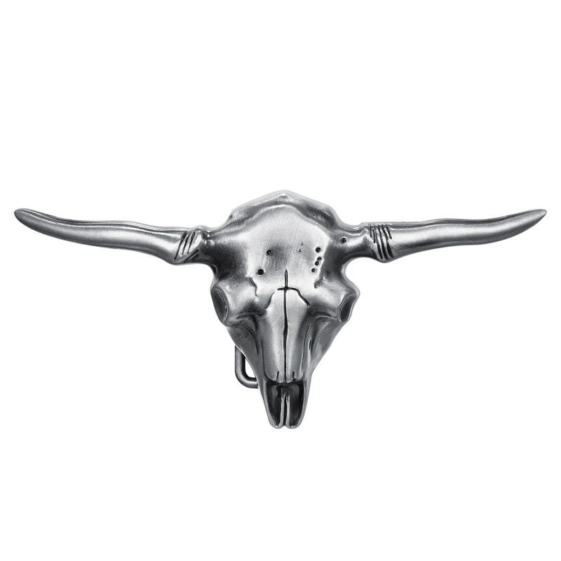 BOBIJOO Jewelry - Belt buckle Skull Buffalo Bull Buffalo - 17,90