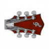 Red Rock Electric Guitar Belt Buckle bobijoo