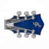 Hebilla De Cinturón Guitarra Eléctrica Rock Azul bobijoo