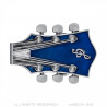 Belt Buckle Electric Rock Guitar Blue bobijoo