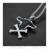 PE0283 BOBIJOO Jewelry Pendant Pirate skull Skull Crossbones Biker Triker