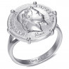 BAF0052 BOBIJOO Jewelry Ring Signet ring Set With Napoleon III Coin Louis Money