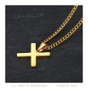 PE0295 BOBIJOO Jewelry Anhänger Kreuz Decussé von Saint Andrew X Gold