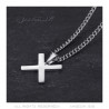 PE0296 BOBIJOO Jewelry Anhänger Kreuz Decussée von Saint Andrew X Silver