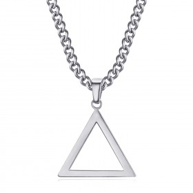 Pendentif Triangle Franc Maçonnerie Argent bobijoo