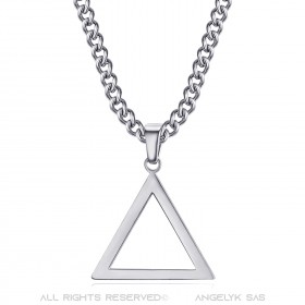 Pendentif Triangle Franc Maçonnerie Argent bobijoo