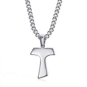 PE0302 BOBIJOO Jewelry Anhänger Kreuz des Heiligen Anthony Tau Silber