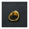 BA0390 BOBIJOO Jewelry Ringsymbol FM Lys Templer Malta Jerusalem Gold