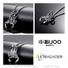 PE0073 BOBIJOO Jewelry Pendant Scorpion Man 316L Steel Chain
