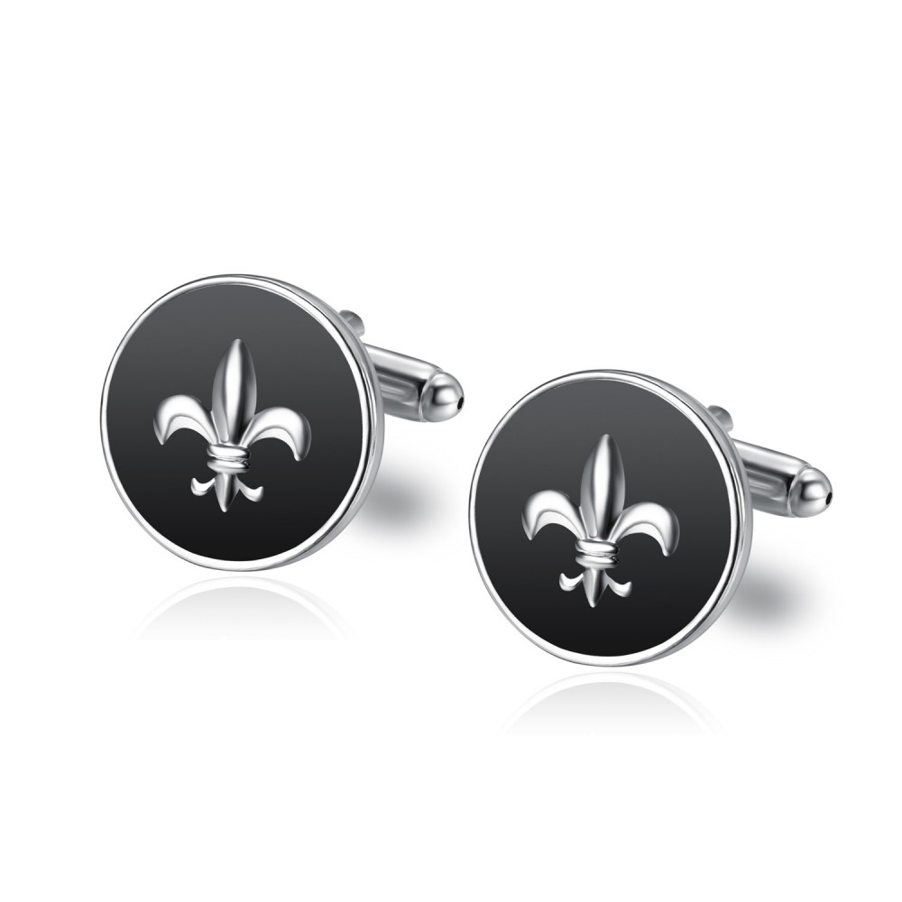 Fleur de Lys. Bouton Royaliste 