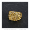 BA0272 BOBIJOO Jewelry Anillo Anillo Anillo Camargue Herradura Acero Virgen Oro