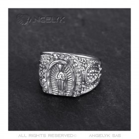 BA0272S BOBIJOO Jewelry Anillo Anillo Anillo Camargue Herradura Acero Virgen Plata