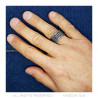 BA0170 BOBIJOO Jewelry Siegelring Ring Vintage Orden der Templer