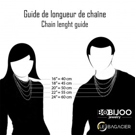 Chaîne Collier Maille Cubaine 2mm 45cm Acier Argent bobijoo