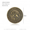 Pins Siegel des Ordens der Tempelritter Armen  IM#18565