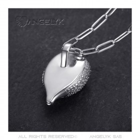 Pendentif hérisson pour homme au style gitan Acier Argent bobijoo