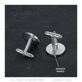 BM0049 BOBIJOO Jewelry Cufflinks and cockade pins, quality set