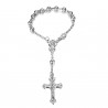 CP0053 BOBIJOO Jewelry All silver car rosary Virgin Jesus