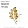 PIN0003 BOBIJOO Jewelry Pine Branch of Acacia freemason, Gold