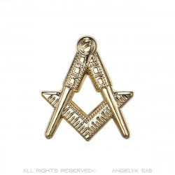 Pine Frank Mason G Bracket Compass Gold  IM#19069