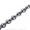 BR0268 BOBIJOO Jewelry Bracciale chicco di caffè Acciaio Argento: 4 misure tra cui scegliere