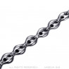 BR0268 BOBIJOO Jewelry Coffee bean bracelet Steel Silver: 4 sizes to choose from