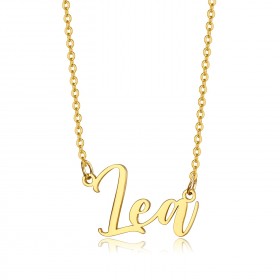 Collier prénom Femme Acier inoxydable Plaqué Or au choix bobijoo