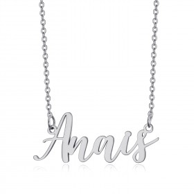 Collier prénom Femme Acier inoxydable Argenté au choix bobijoo