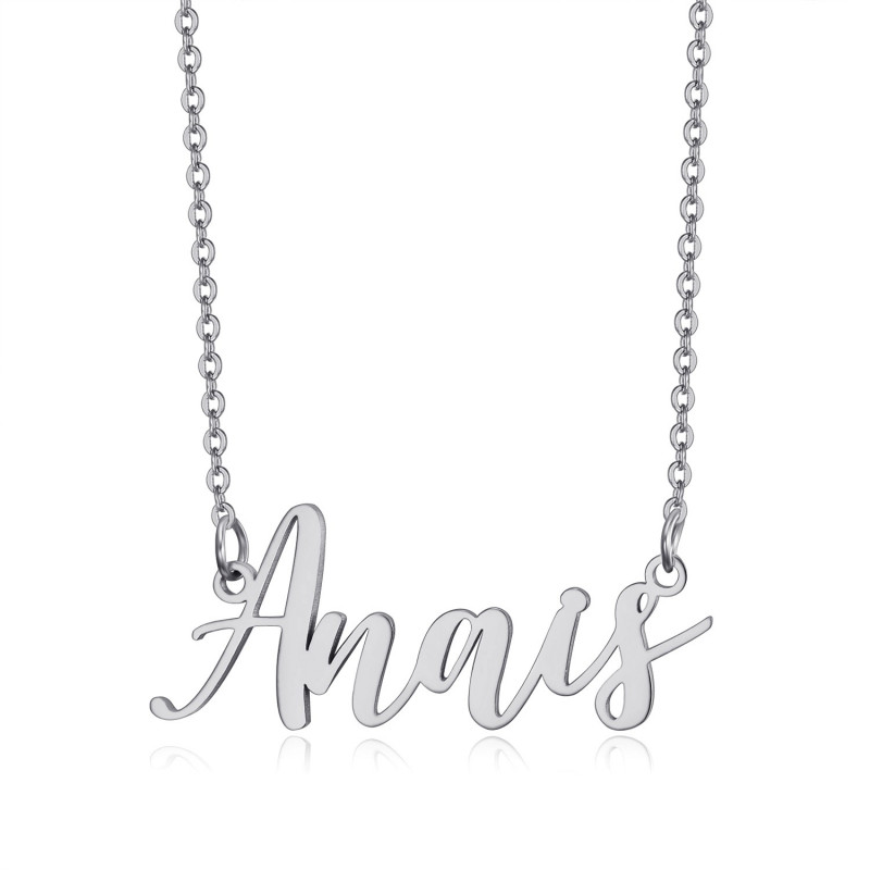 Collier prénom Femme Acier inoxydable Argenté au choix bobijoo Collier prénom Femme Acier inoxydable Argenté au choix bobijoo