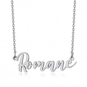 Collier prénom Femme Acier inoxydable Argenté au choix bobijoo