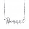 Collier prénom Femme Acier inoxydable Argenté au choix bobijoo