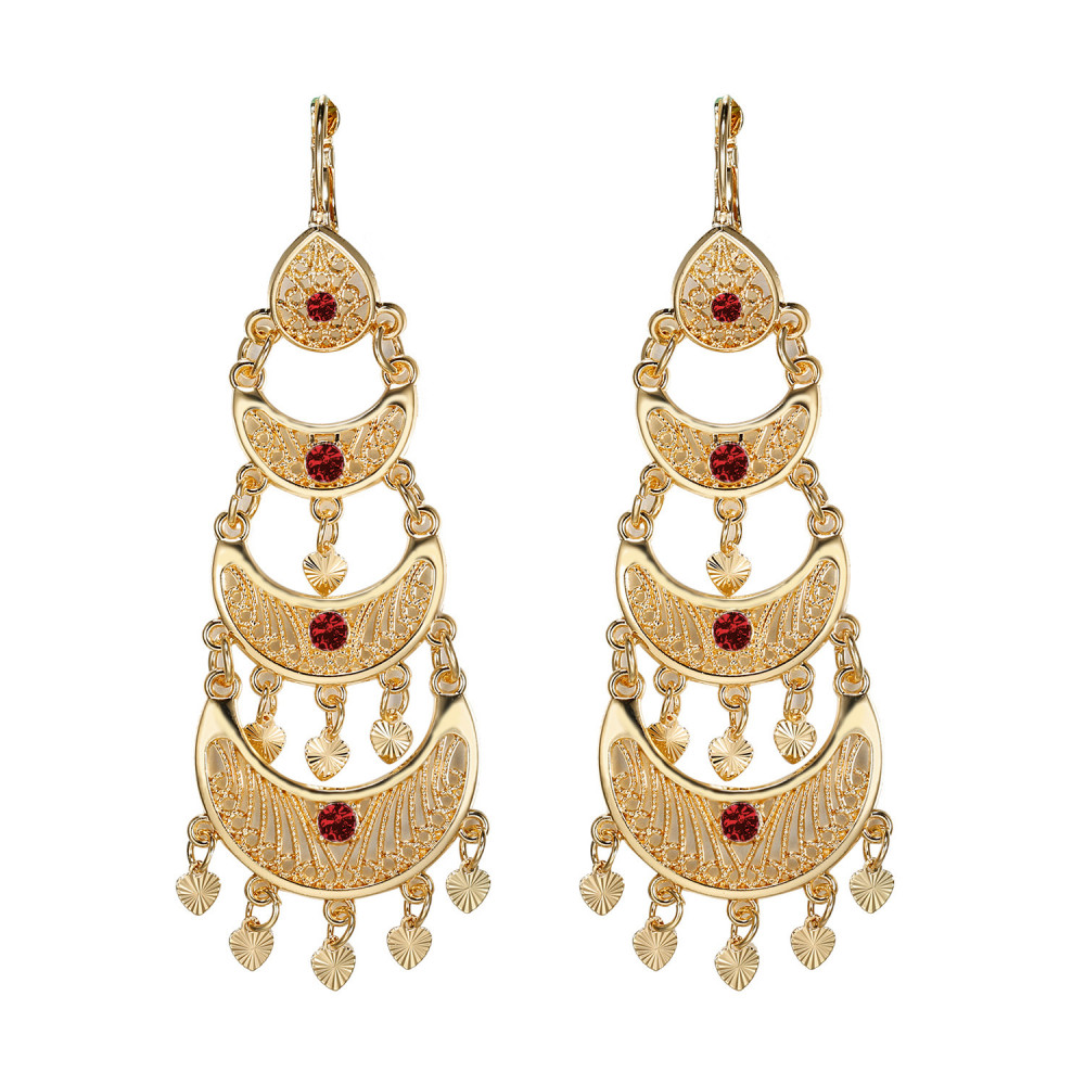 Boucles d'oreilles créoles savoyardes Cameron  IM#19767