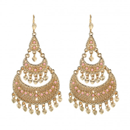 Boucles d'oreilles créoles savoyardes Flamenco  IM#19789