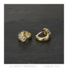 BOE0005 BOBIJOO Jewelry Baby Ohrringe Gold Gold Blumen Diamanten