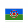 PIN0039 BOBIJOO Jewelry Travelers pins, the silver and enamel roma flag