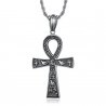 PE0325 BOBIJOO Jewelry Ankh pendant, the Egyptian cross and its hieroglyphics