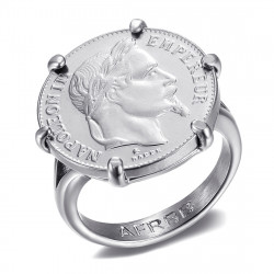 Anello con artigli di Napoleone Set moneta 20 franchi Louis oro argento   IM#20126