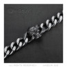 BR0292 BOBIJOO Jewelry Biker bracelet Stainless steel 19cm