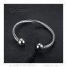 BR0231 BOBIJOO Jewelry Magnetic Bracelet Balls Cable Woman Stainless Steel