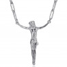 PE0334S BOBIJOO Jewelry Colgante Jesús, Cristo sin cruz en acero 316l