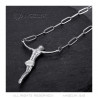 PE0334S BOBIJOO Jewelry Pendant Jesus, Christ without cross in 316l steel