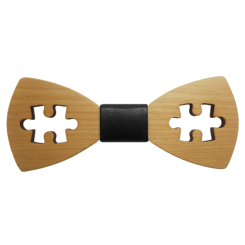 NP0032 BOBIJOO Jewelry Gioco puzzle in legno d'acero con papillon