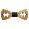 NP0032 BOBIJOO Jewelry Bow tie wood maple puzzle game