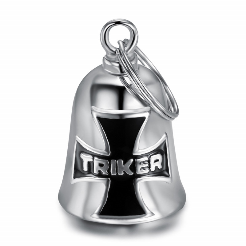 Guardian bell Triker Croix de Malte Acier inoxydable bobijoo