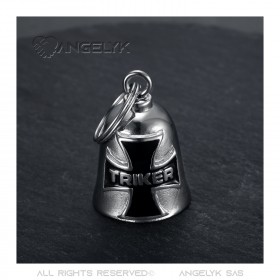 MOT0041 BOBIJOO JEWELRY Guardian bell Saint-Christophe 316L steel