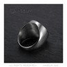 BA0403 BOBIJOO Jewelry Temple Warrior Knight Ring, Stainless Steel